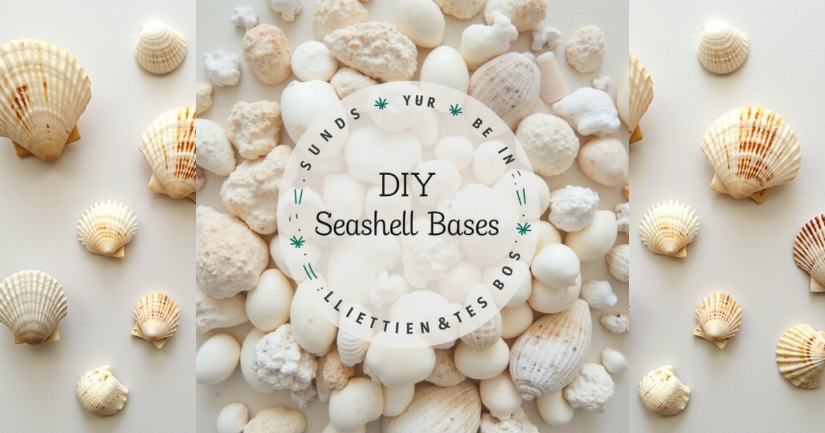 DIY Coastal Seashells For Summer